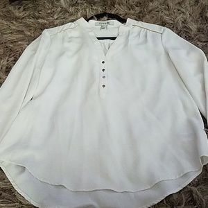 Forever 21 blouse in white